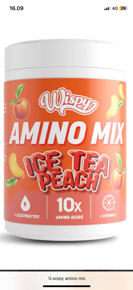 Wispy Amino Mix (350g) - Customer Photo From Steffi Grandt