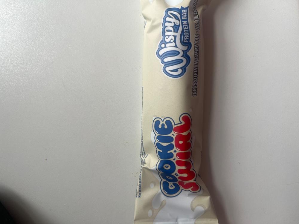 Wispy Protein Bar - Cookie Swirl (10x 55g) - Customer Photo From Sarah Bech