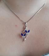 diyjewelry Butterfly Series Necklace Simulated Birthstone Crystal from Swarovski Review
