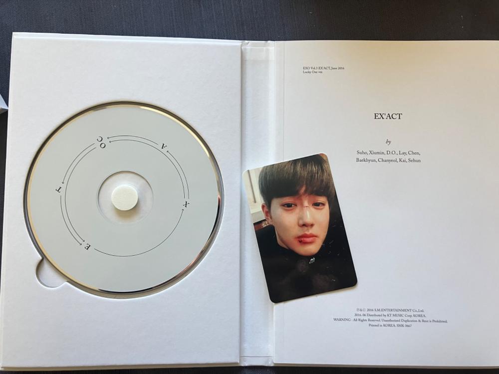 EXO - EX'ACT The 3rd Album (Korean Ver.)