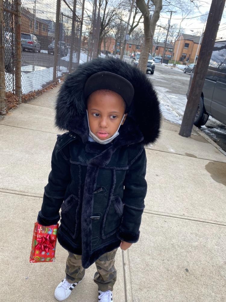 kids denali shearling jackets