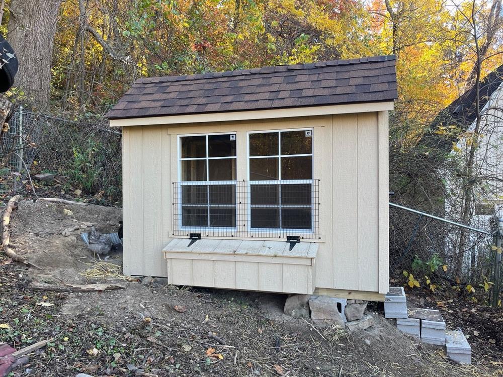 EZ-Fit 5x8 Portable Chicken Coop Kit - Customer Photo From Sara Cole Wilkins