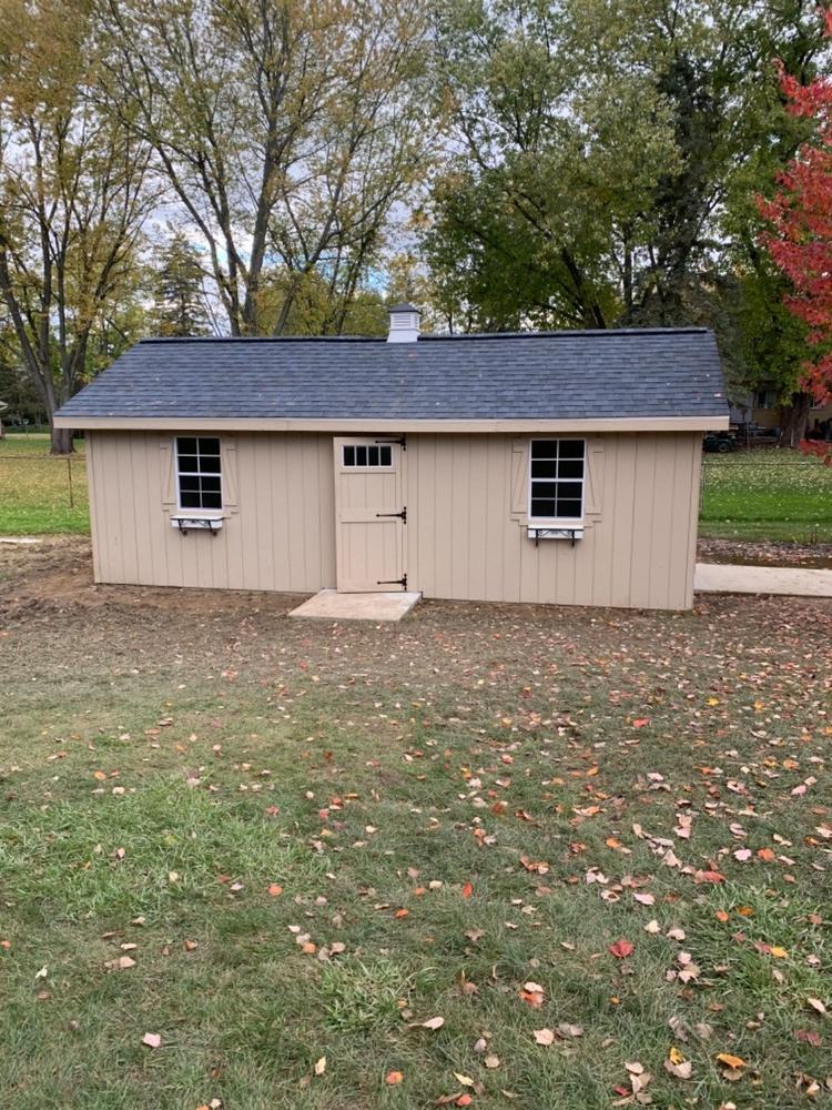 EZ-Fit Riverside Outdoor Shed Kit - Customer Photo From KAREN DOYLE