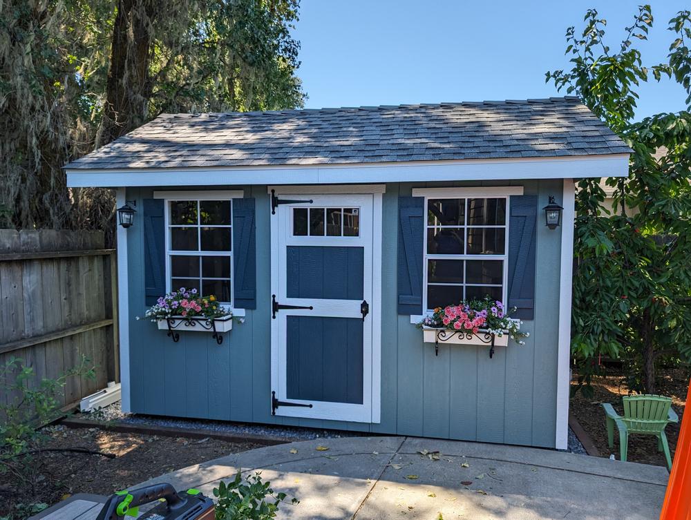 EZ-Fit Riverside Shed Kit - Customer Photo From Don