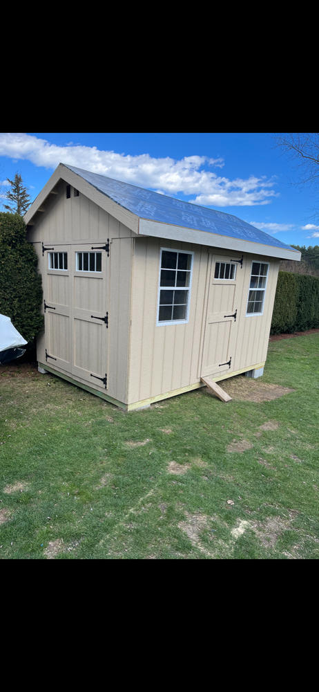 EZ-Fit Riverside Outdoor Shed Kit - Customer Photo From Mike Mammola