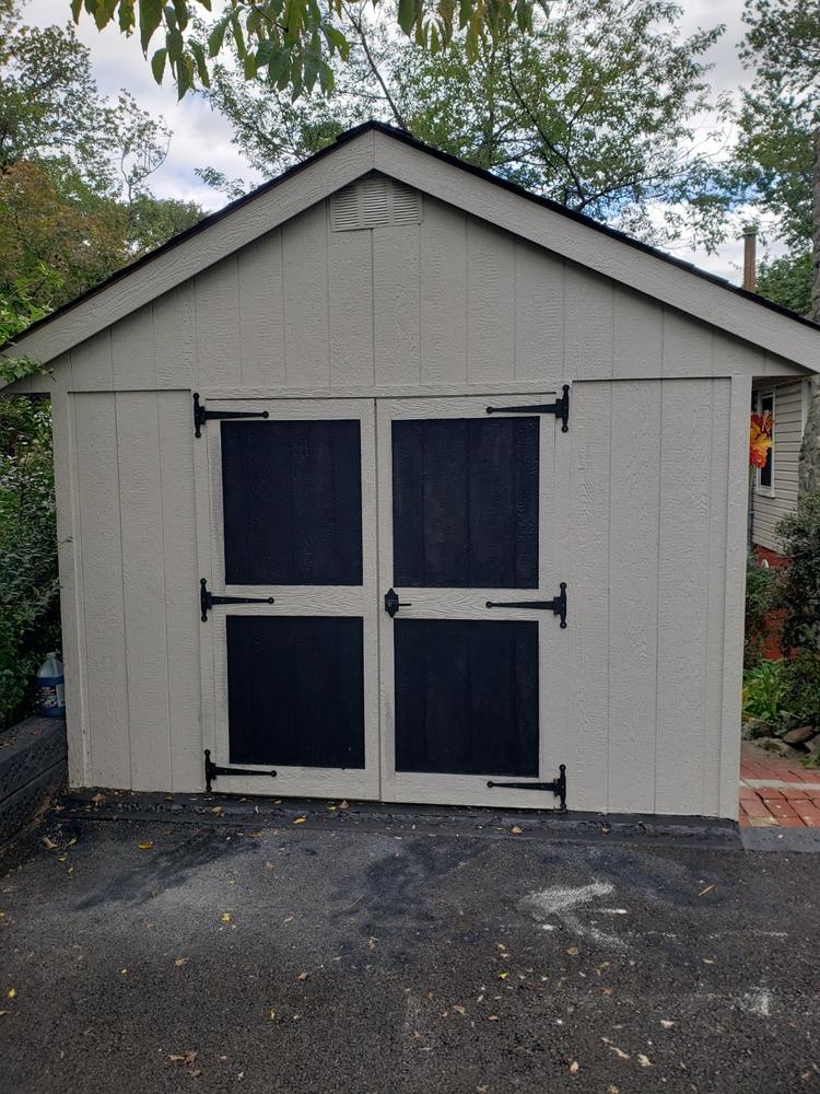 EZ-Fit Homestead Shed Kit - Customer Photo From Merritt Brown