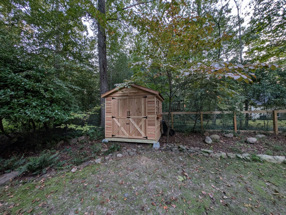 Cedarshed Rancher Large Shed Kit and Storage Solution - Customer Photo From Andre Luis Martins Filho