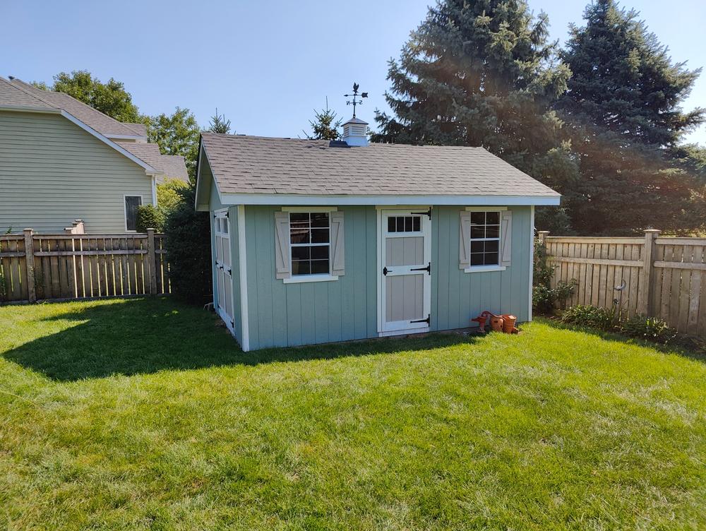 EZ-Fit Riverside Shed Kit - Customer Photo From Dorian Jarrette