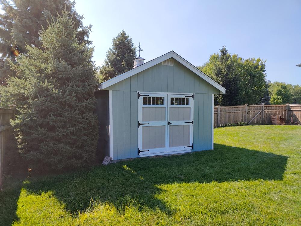 EZ-Fit Riverside Shed Kit - Customer Photo From Dorian Jarrette