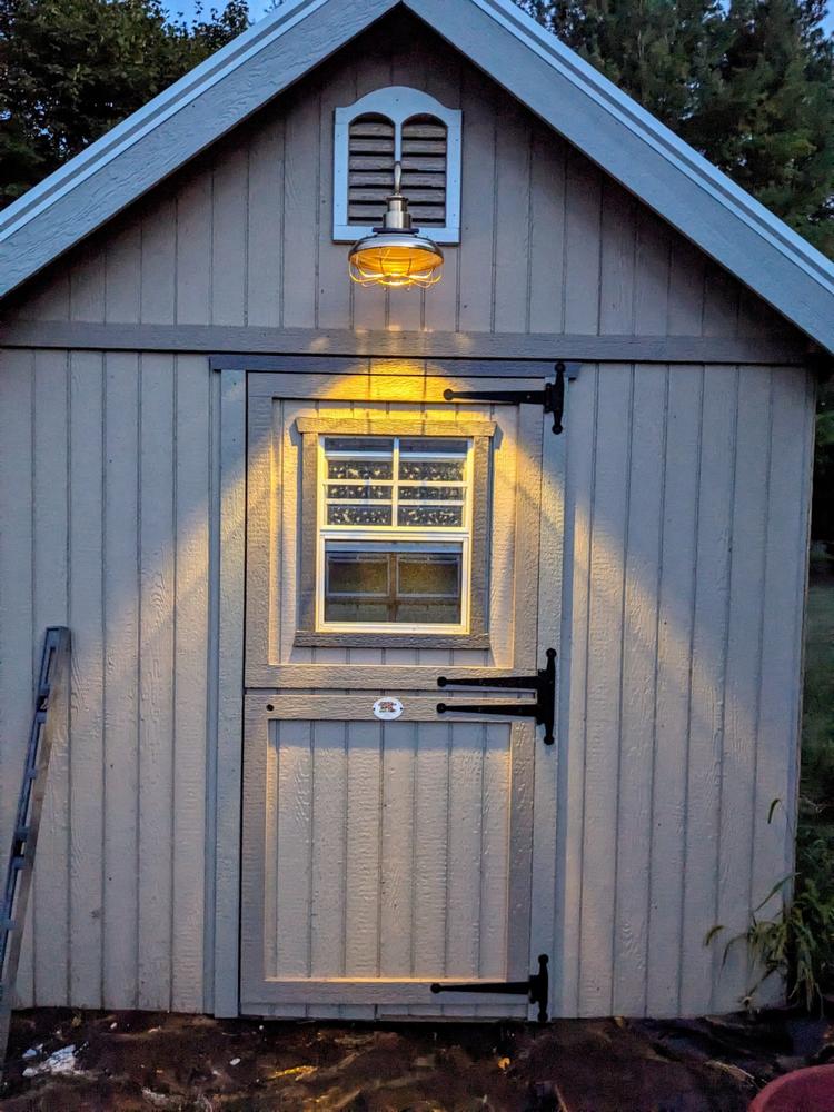 Little Cottage Company Colonial Gable Greenhouse - Customer Photo From Mathew Goodwin
