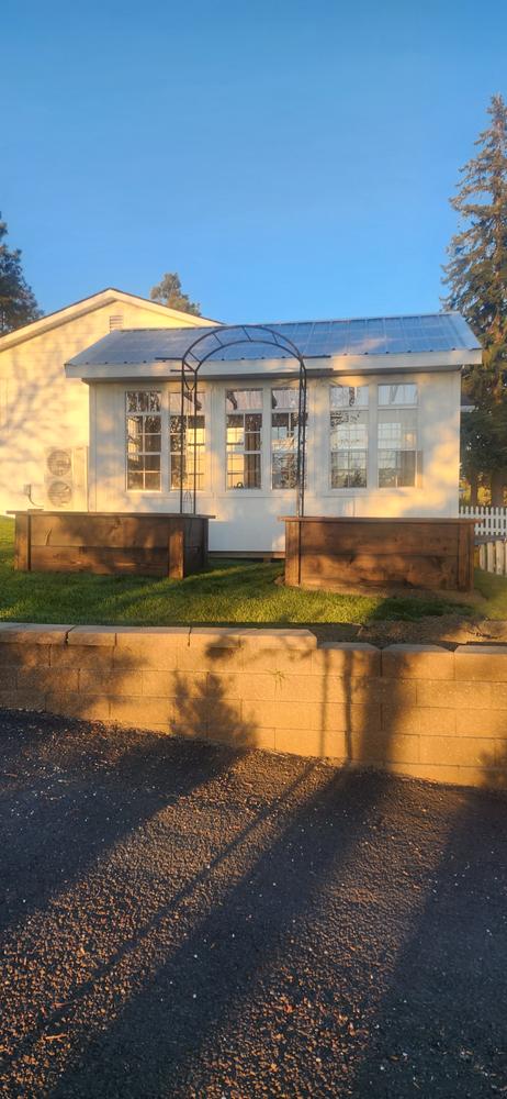 EZ-Fit Greenhouse Kit - Customer Photo From Katherine Britt