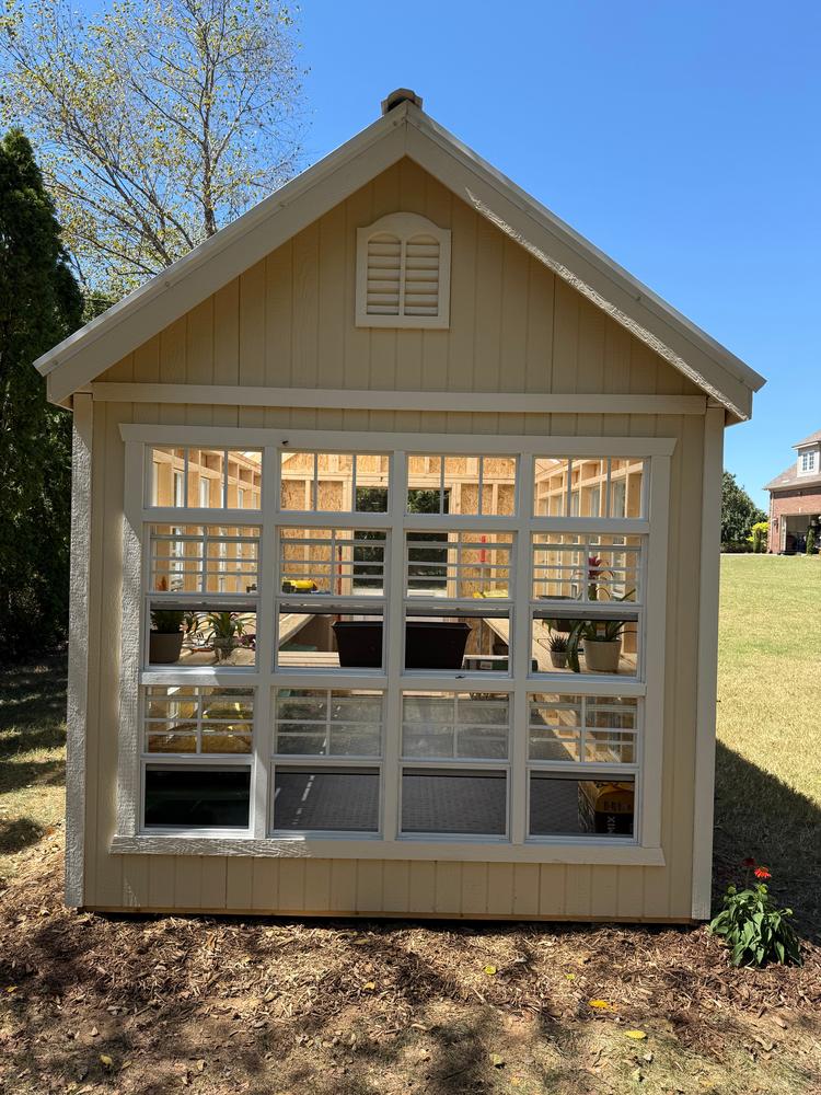 Little Cottage Co. Colonial Gable Greenhouse - Customer Photo From Bob Kain