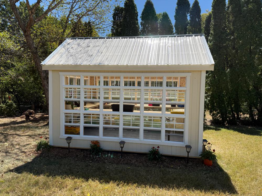Little Cottage Co. Colonial Gable Greenhouse - Customer Photo From Bob Kain