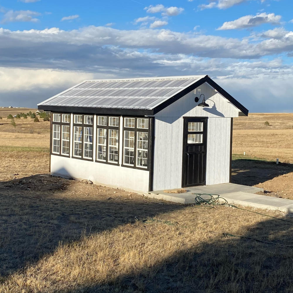 EZ-Fit Greenhouse Shed Kit - Customer Photo From Scott Flodeen