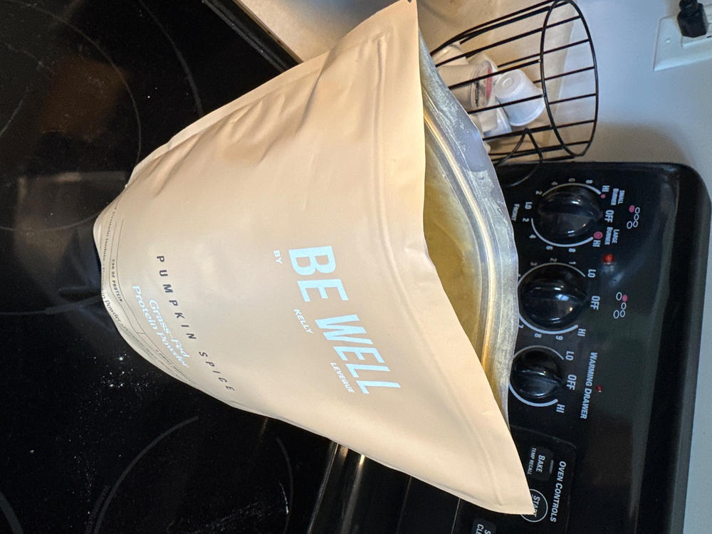 Pumpkin Spice Grass-Fed Protein Powder - Customer Photo From Anonymous