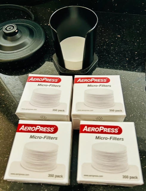 Aerobie AP002 Filtros de café Desechables para Aeropress, Paper
