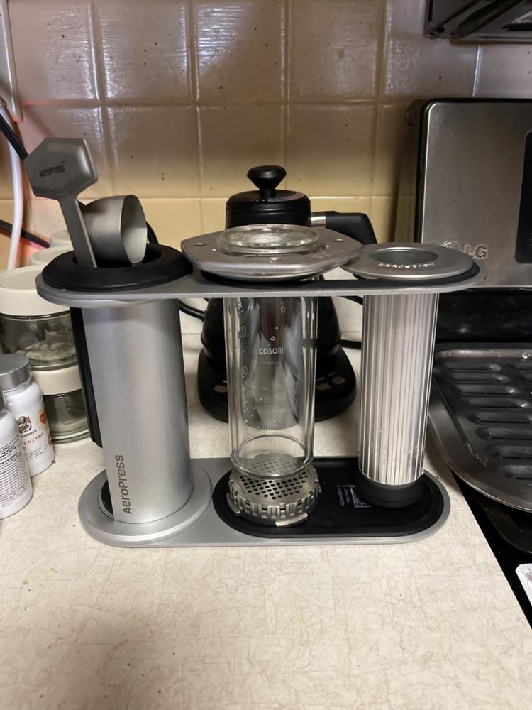 AeroPress Premium Coffee Maker | Glass and Metal Coffee Maker