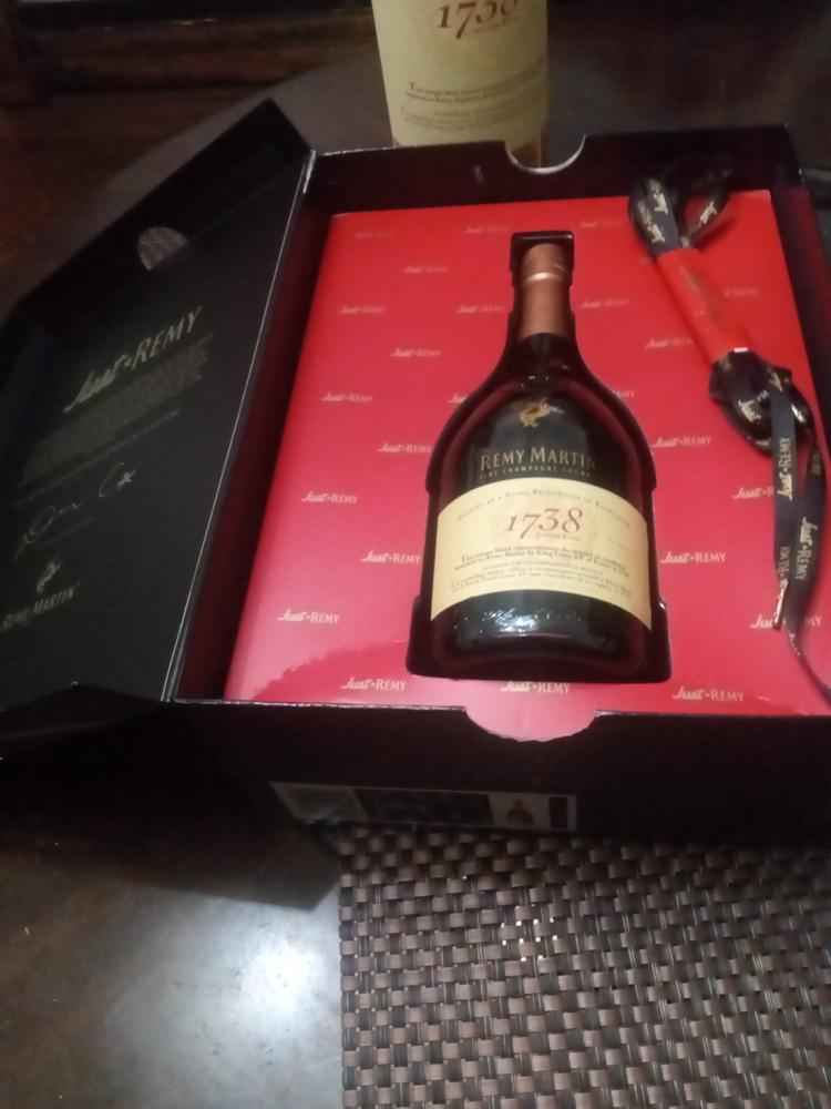 Remy Martin Just Remy 1738 Sneaker Box - Customer Photo From Timothy R Davenport