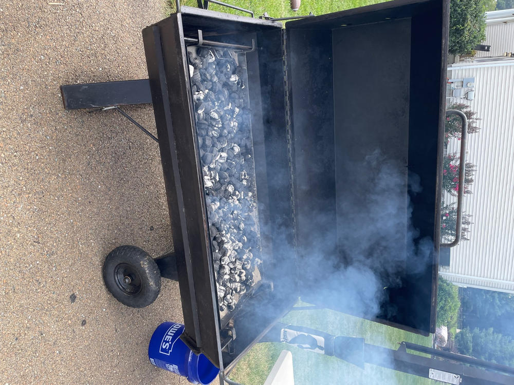 PR Series Charcoal Grill Pan - PR60/60G/60GT/60T - Customer Photo From John Perry