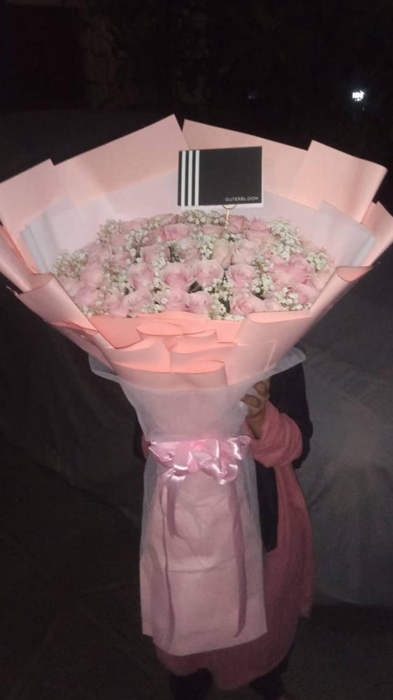 Pink Paradise Giant Flowers - Customer Photo From rika septiana