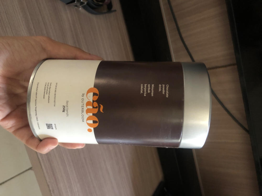 Outerbloom Cão Premium Chocolate Powder - 200 gr - Customer Photo From Angelir ACT