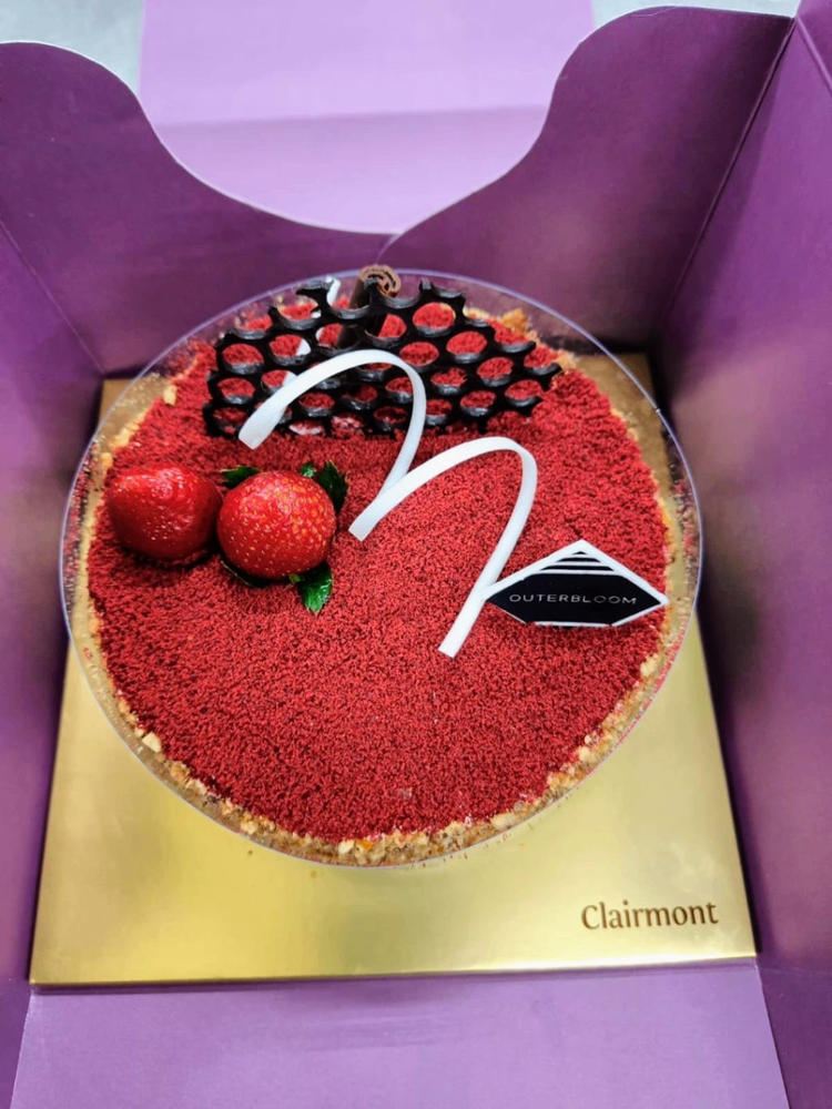 Outerbloom Red Velvet Nouget Cake - Customer Photo From Jefray M.