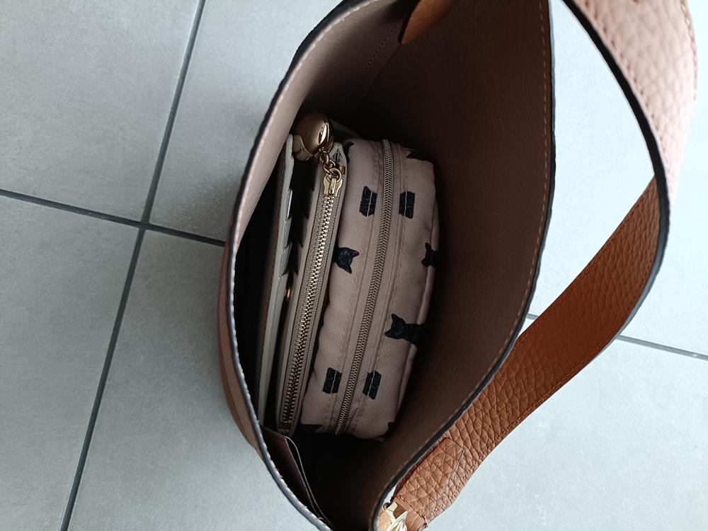 Cafuné - Egg Long Wallet - Tan