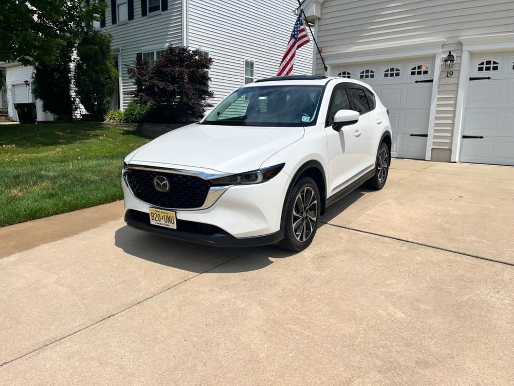 Fit for Mazda 2017 2018 2019 2020 2021 2022 2023 2024 CX-5 CX5 Chrome Front Hood Grill Cover Bonnet Trim - Customer Photo From Christopher Manno