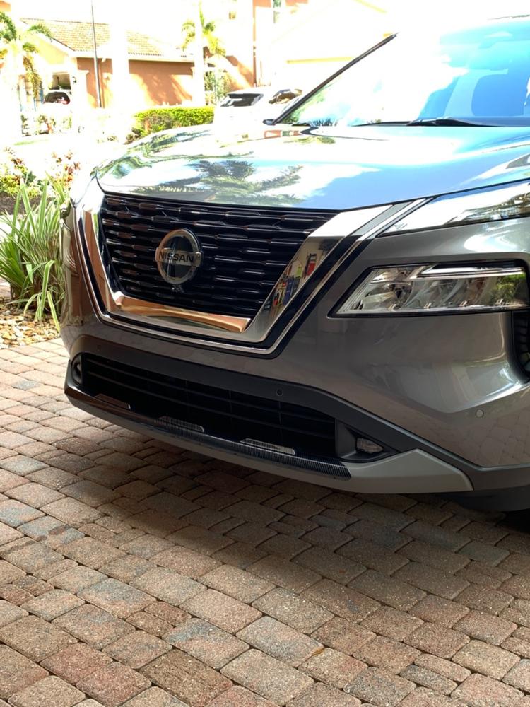 Fit for Nissan New Rogue 2021 2022 S SV SL Chrome Front Grill Bumper Protector Cover Trim - Customer Photo From Brandon Shamlian