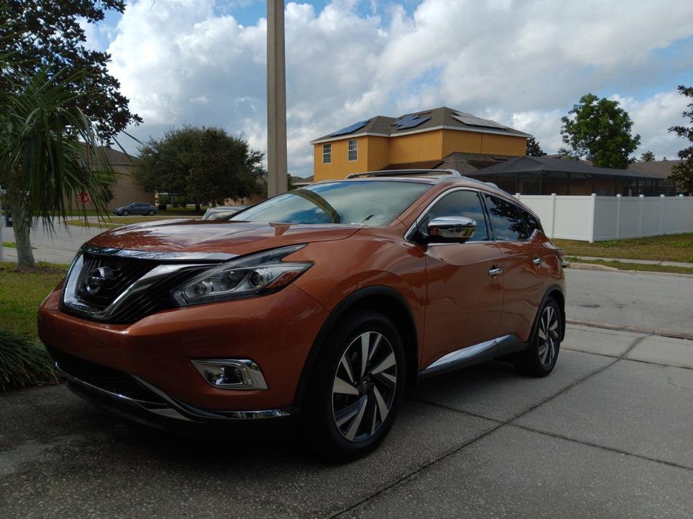 Fit for Nissan Murano 2015 2016 2017 2018 2019 Front Hood Grill Cover Bonnet Molding Trim - Customer Photo From Benjamin W Prill