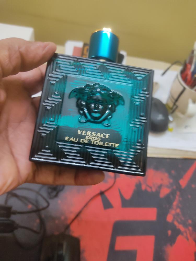 Versace Eros Eau de Toilette for Men - Customer Photo From Venkataraman R