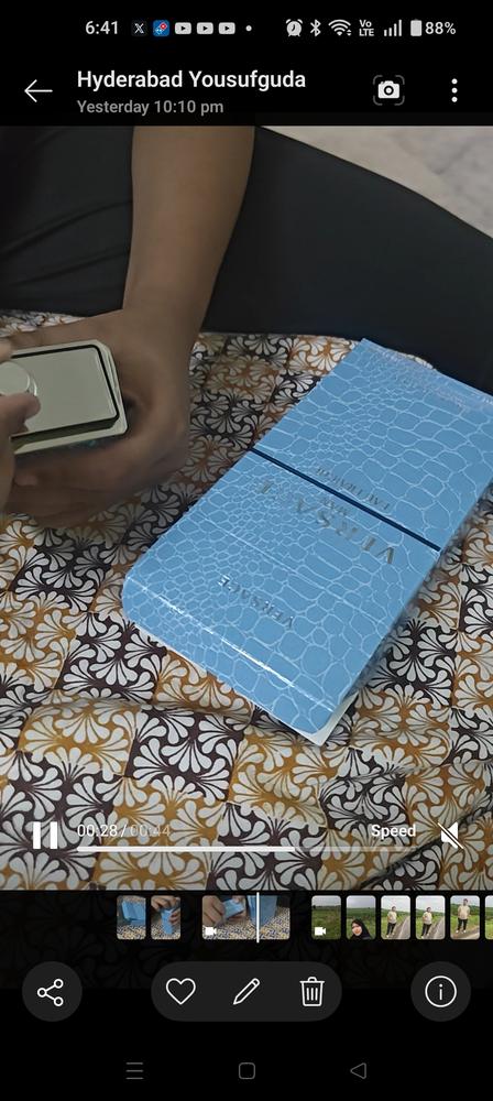 Versace Man Eau Fraiche Eau de Toilette for Men - Customer Photo From Syed Basheeruddin