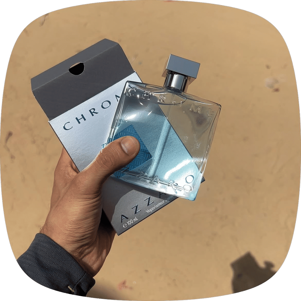Azzaro Chrome Eau de Toilette for Men - Customer Photo From Rudra Dhoot