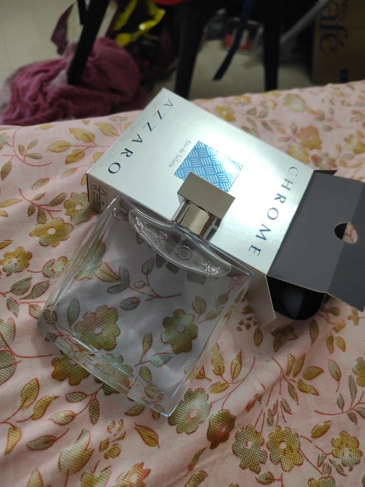 Azzaro Chrome Eau de Toilette for Men - Customer Photo From Rohit Sharma