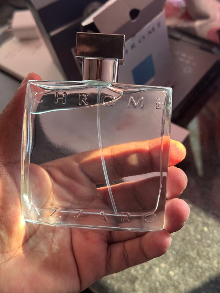 Azzaro Chrome Eau de Toilette for Men - Customer Photo From Suchith Samuel