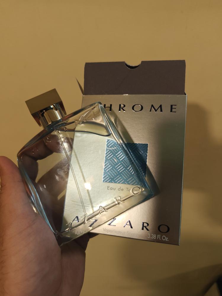 Azzaro Chrome Eau de Toilette for Men - Customer Photo From Manmeet Virk