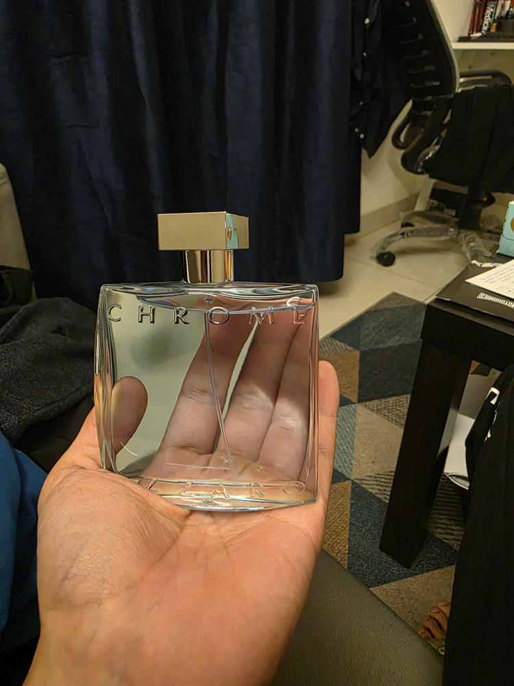 Azzaro Chrome Eau de Toilette for Men - Customer Photo From Vishu 