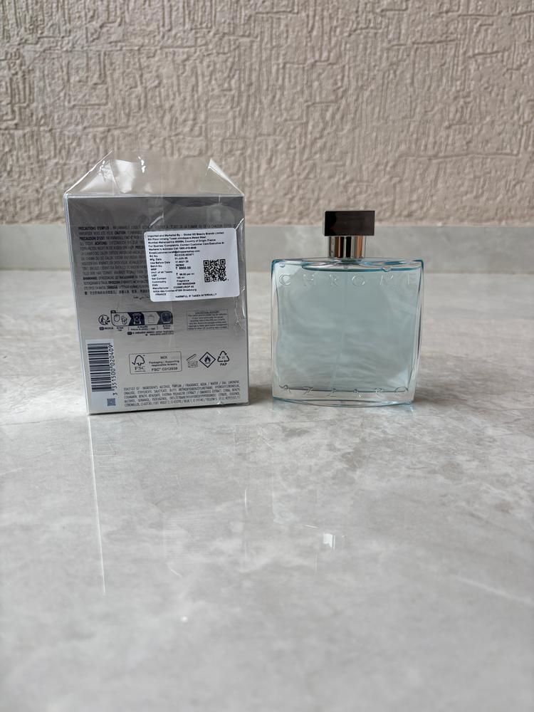Azzaro Chrome Eau de Toilette for Men - Customer Photo From SUNIL SEVRA