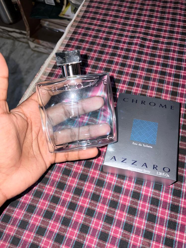 Azzaro Chrome Eau de Toilette for Men - Customer Photo From Ishan Batham
