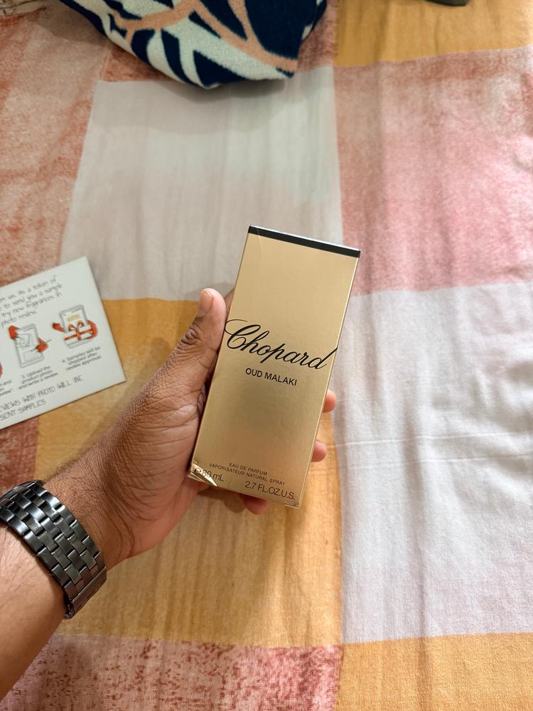Chopard Oud Malaki Eau de Parfum for Men - Customer Photo From Satyam Shekhar