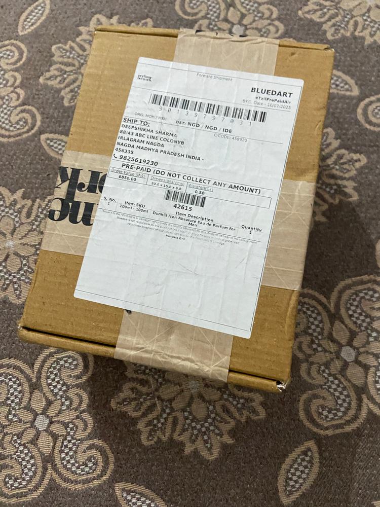 Dunhill Icon Absolute Eau de Parfum for Men - Customer Photo From Deepshikha Sharma