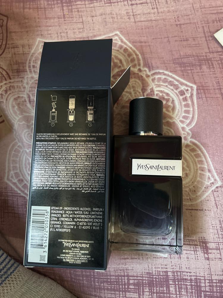 Yves Saint Laurent Y Eau de Parfum for Men - Customer Photo From Hussain Bohra