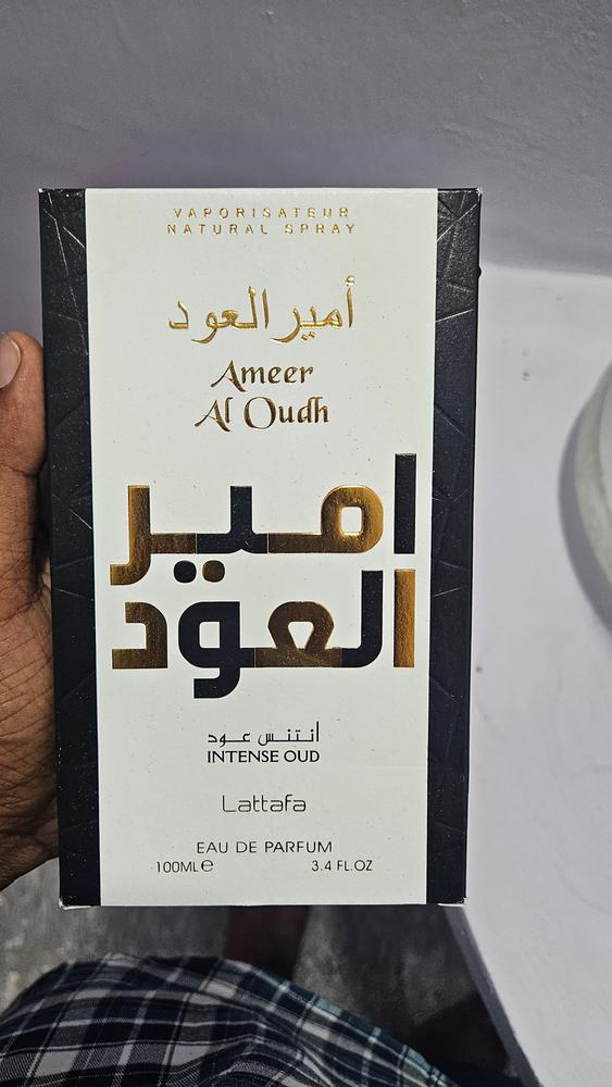 Lattafa Ameer Al Oudh Intense Eau de Parfum for Men - Customer Photo From Avinash 