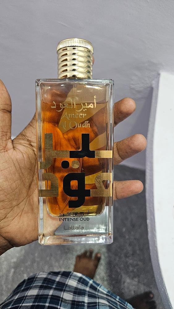 Lattafa Ameer Al Oudh Intense Eau de Parfum for Men - Customer Photo From Avinash 