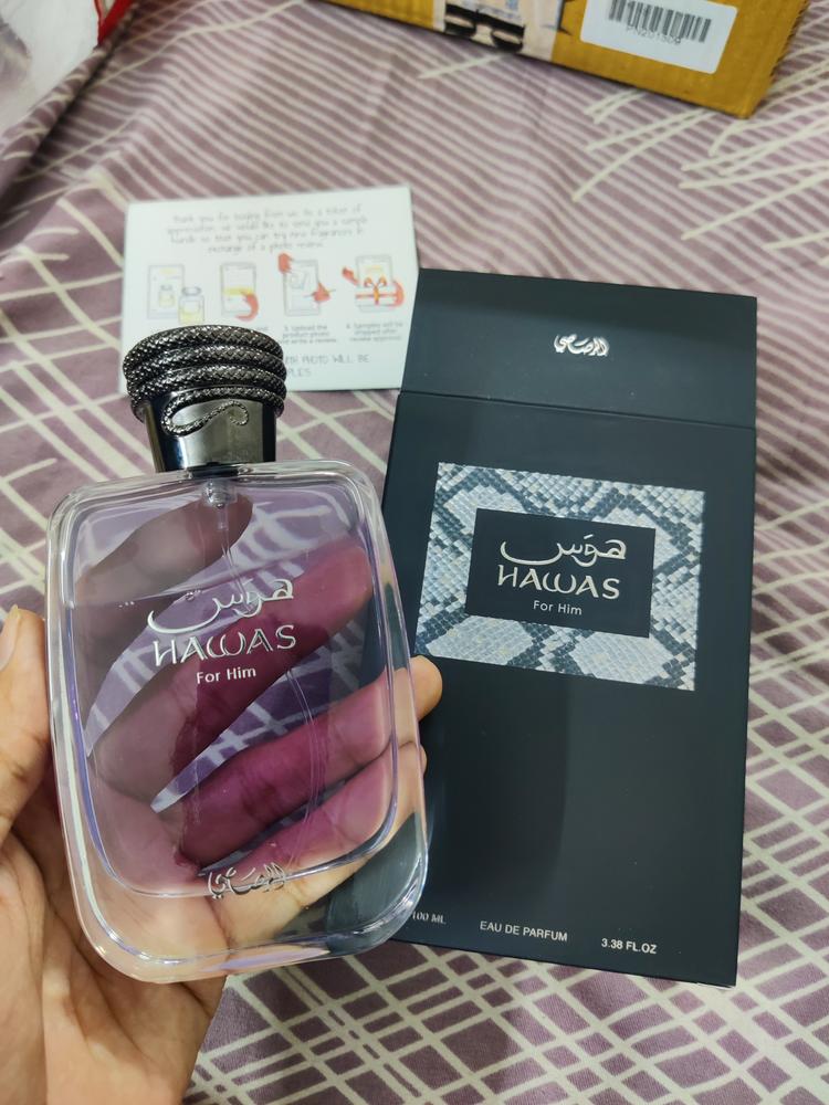 Rasasi Hawas Eau de Parfum for Men - Customer Photo From Chirag Katariya 