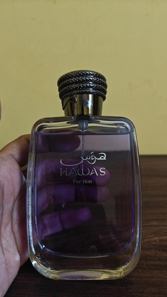 Rasasi Hawas Eau de Parfum for Men - Customer Photo From Aniket Goel