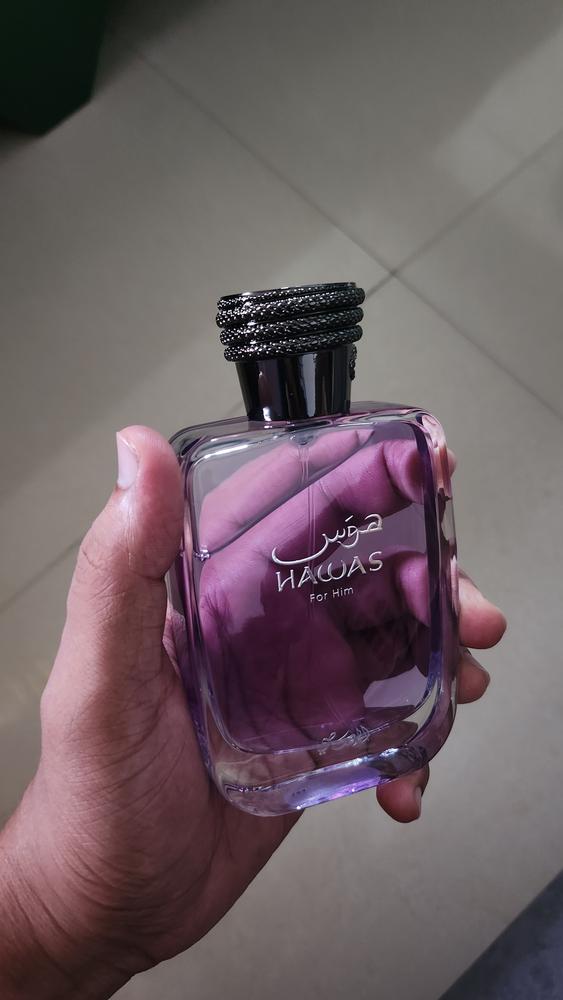 Rasasi Hawas Eau de Parfum for Men - Customer Photo From Nikhat khan 