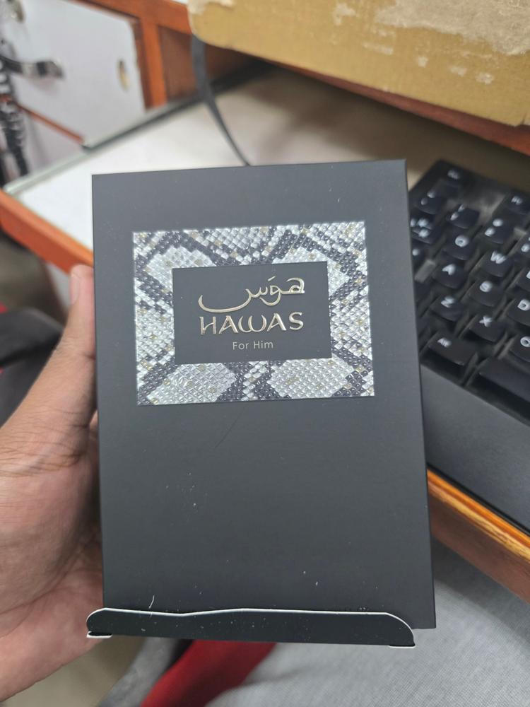 Rasasi Hawas Eau de Parfum for Men - Customer Photo From Akhil