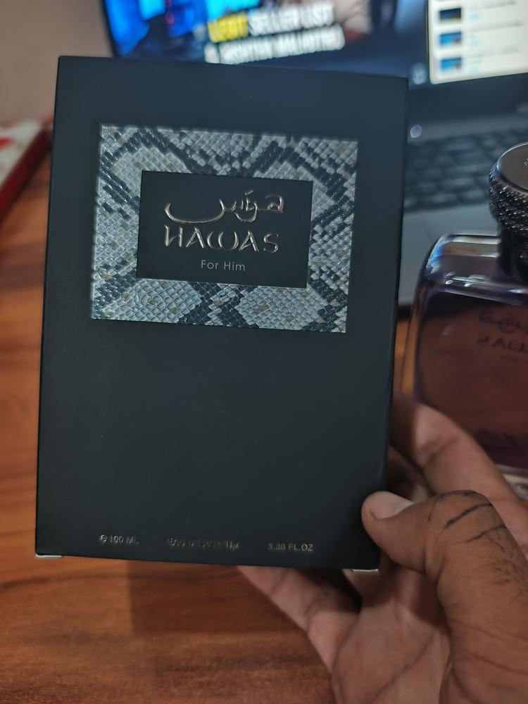 Rasasi Hawas Eau de Parfum for Men - Customer Photo From Uttam