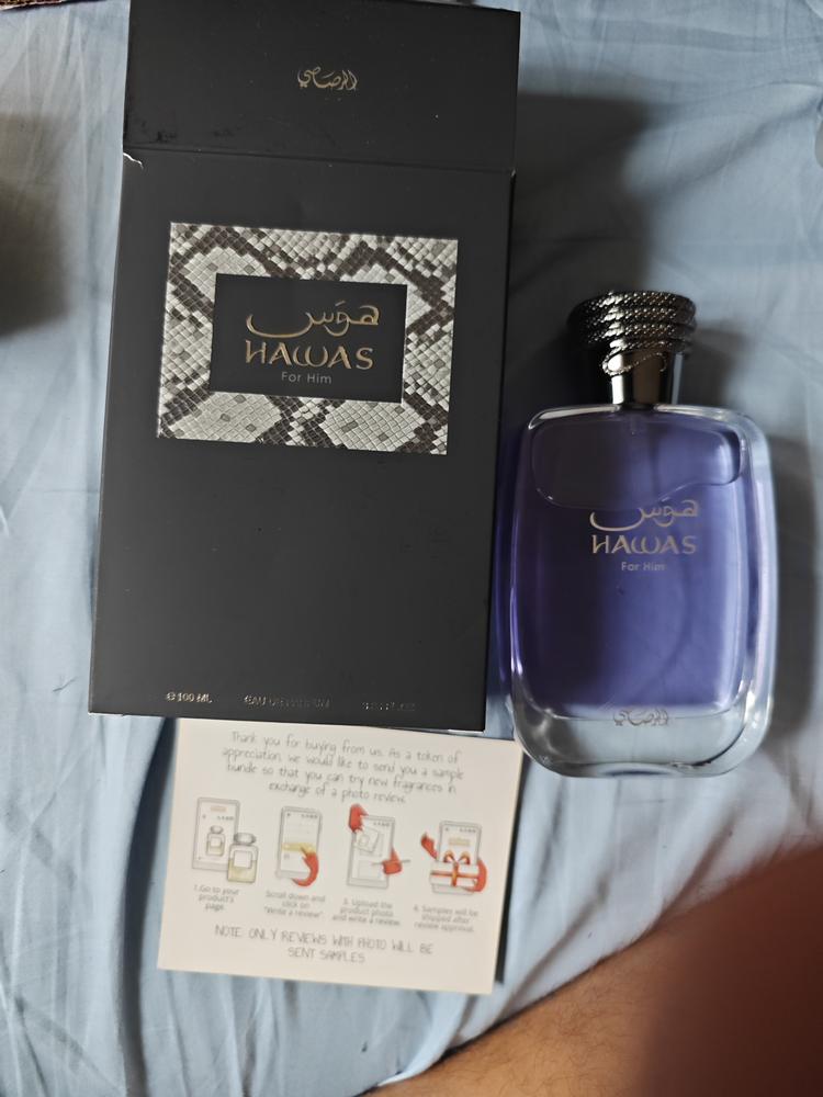 Rasasi Hawas Eau de Parfum for Men - Customer Photo From Santosh Chand